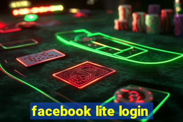 facebook lite login